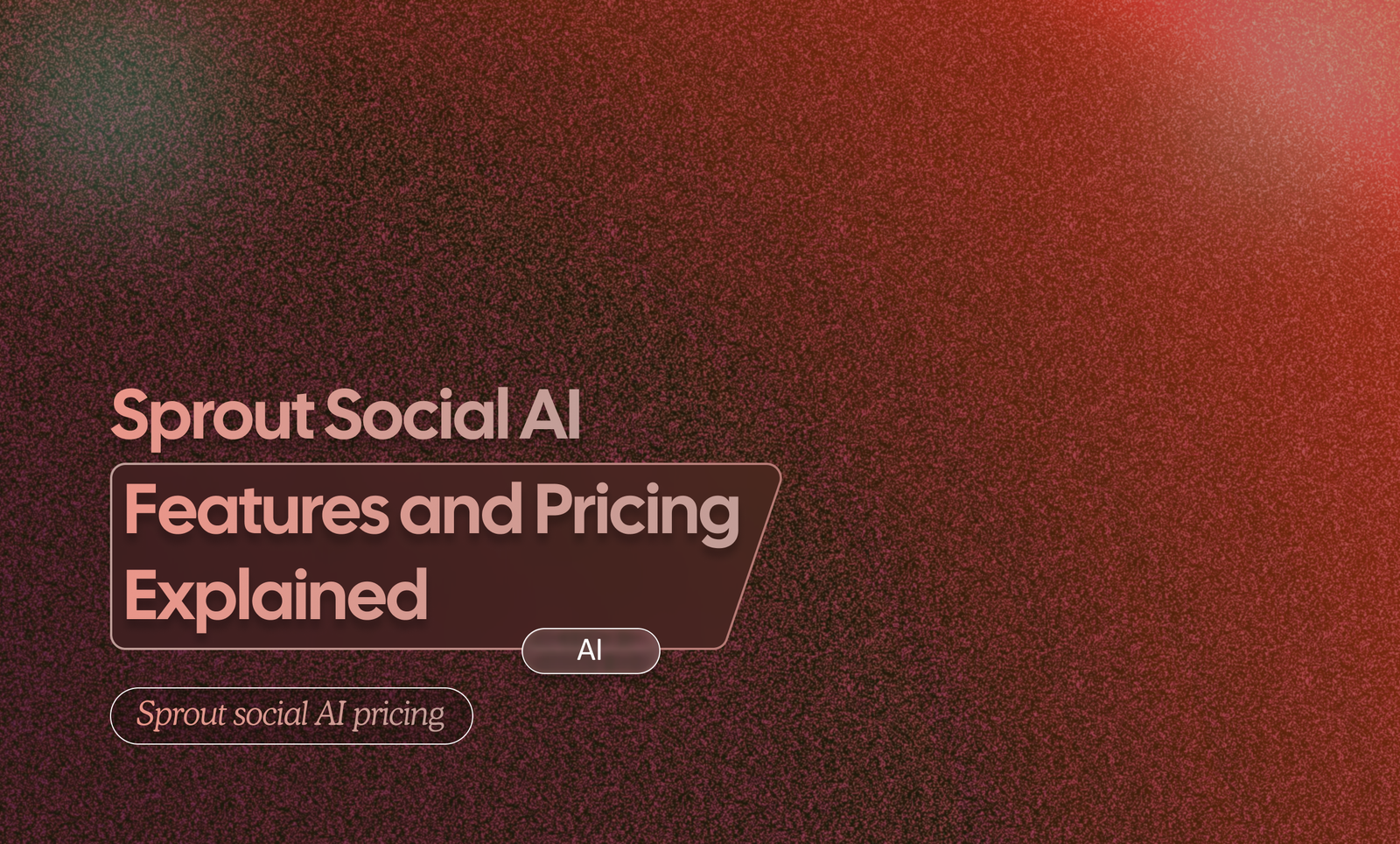 Sprout Social AI