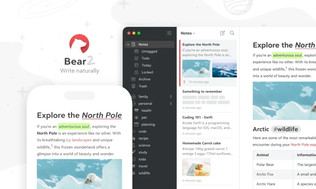 Bear App