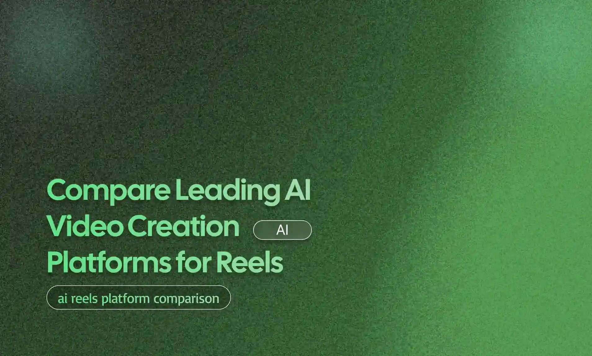 Leading AI Video Creation Platforms