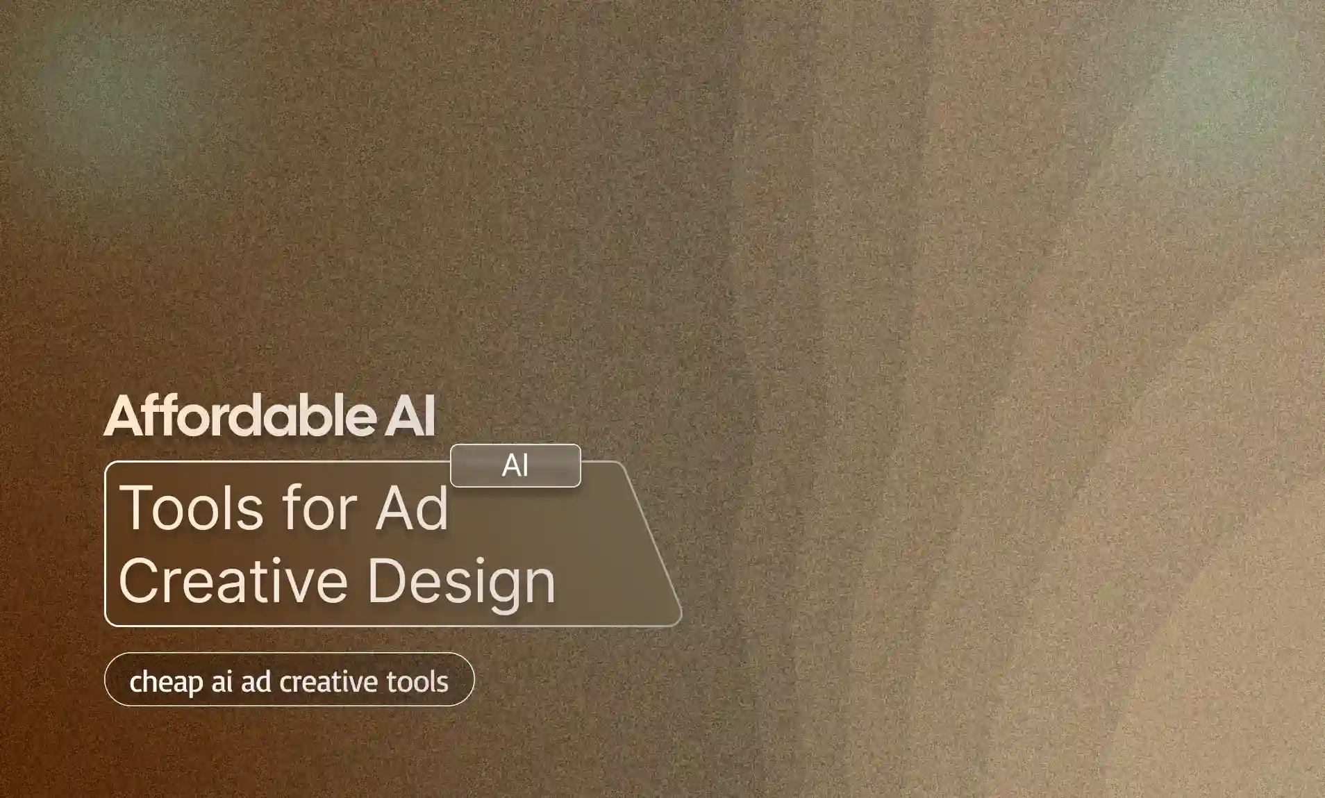 Affordable AI Tools