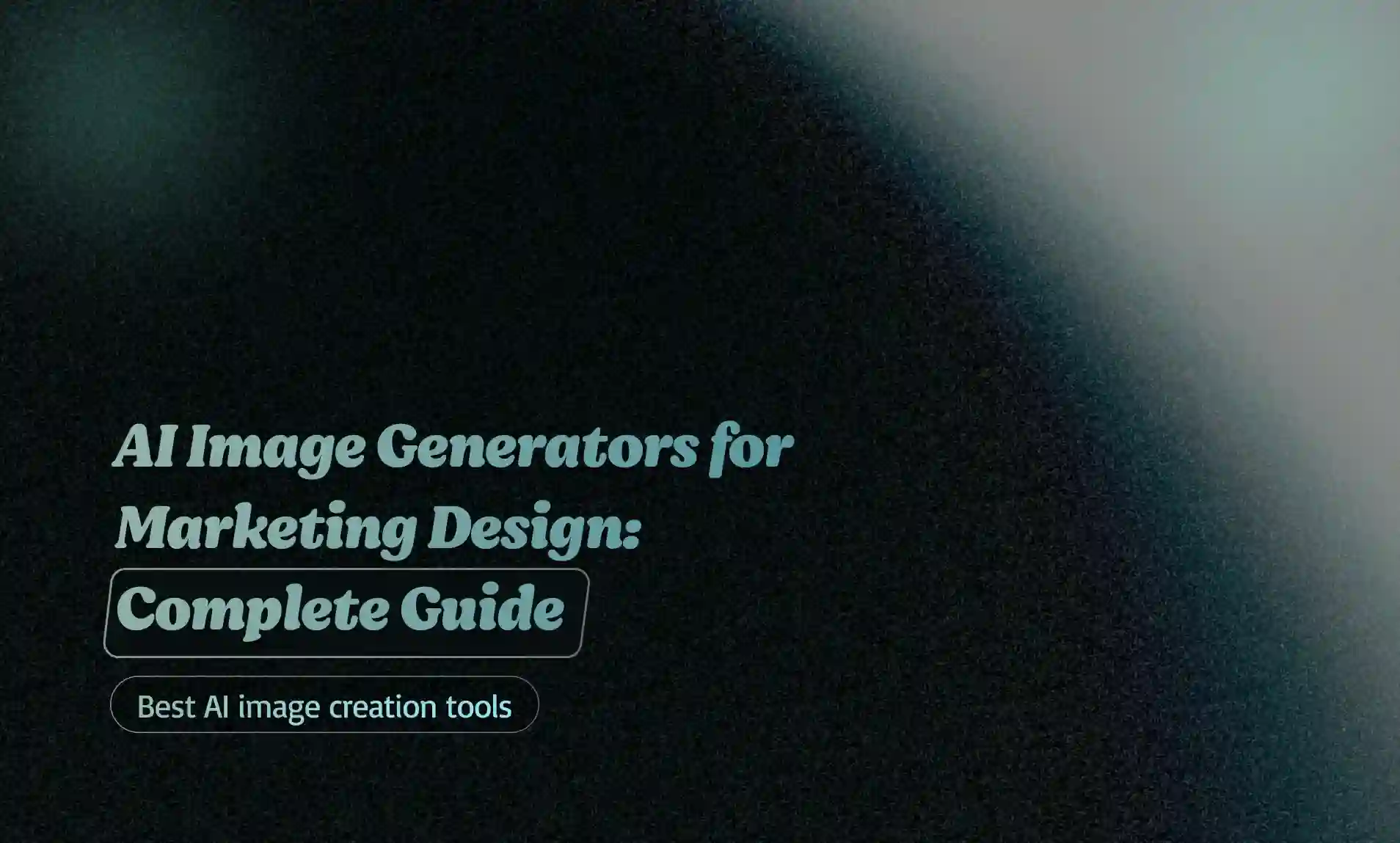 AI Image Generators for Marketing Design
