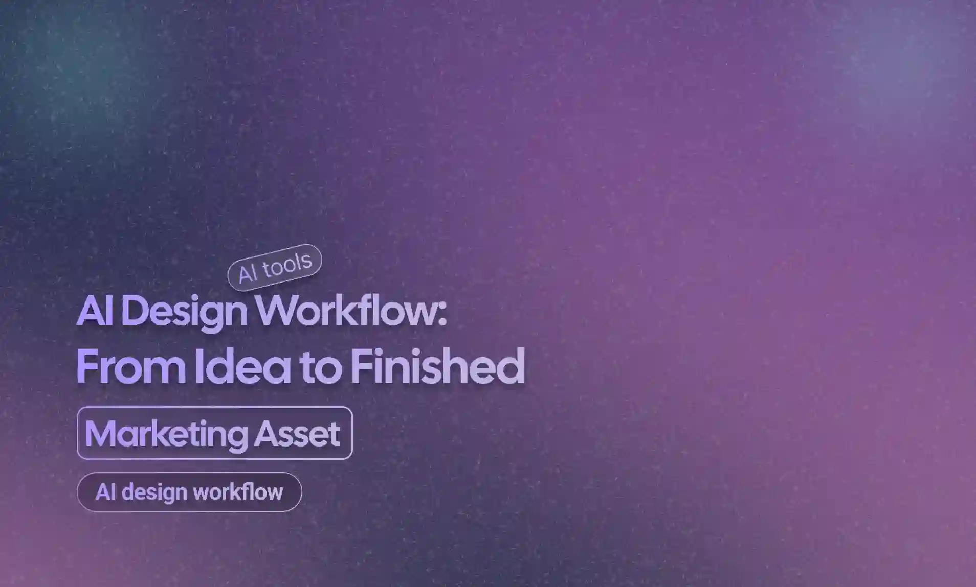 AI Design Workflow